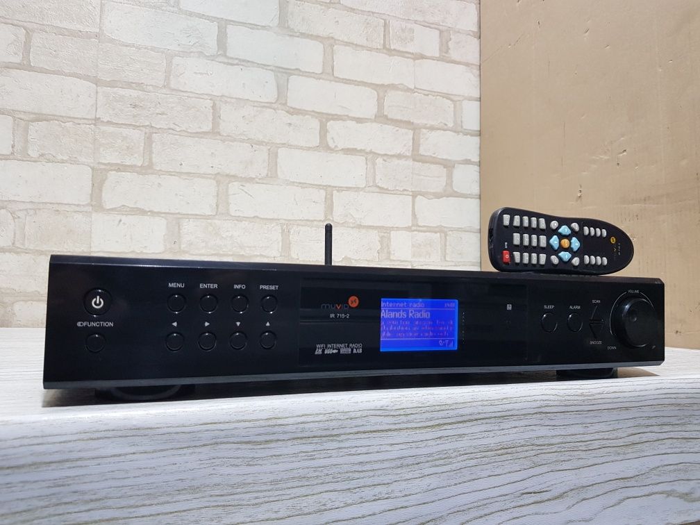 VR радіо цифровий WiFi HiFi тюнер Muvid  IR-715 | Інтернет-радіо