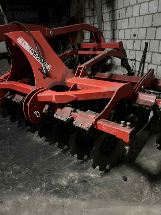 Agregat talerzowy z hudropakiem Euro-masz 3m