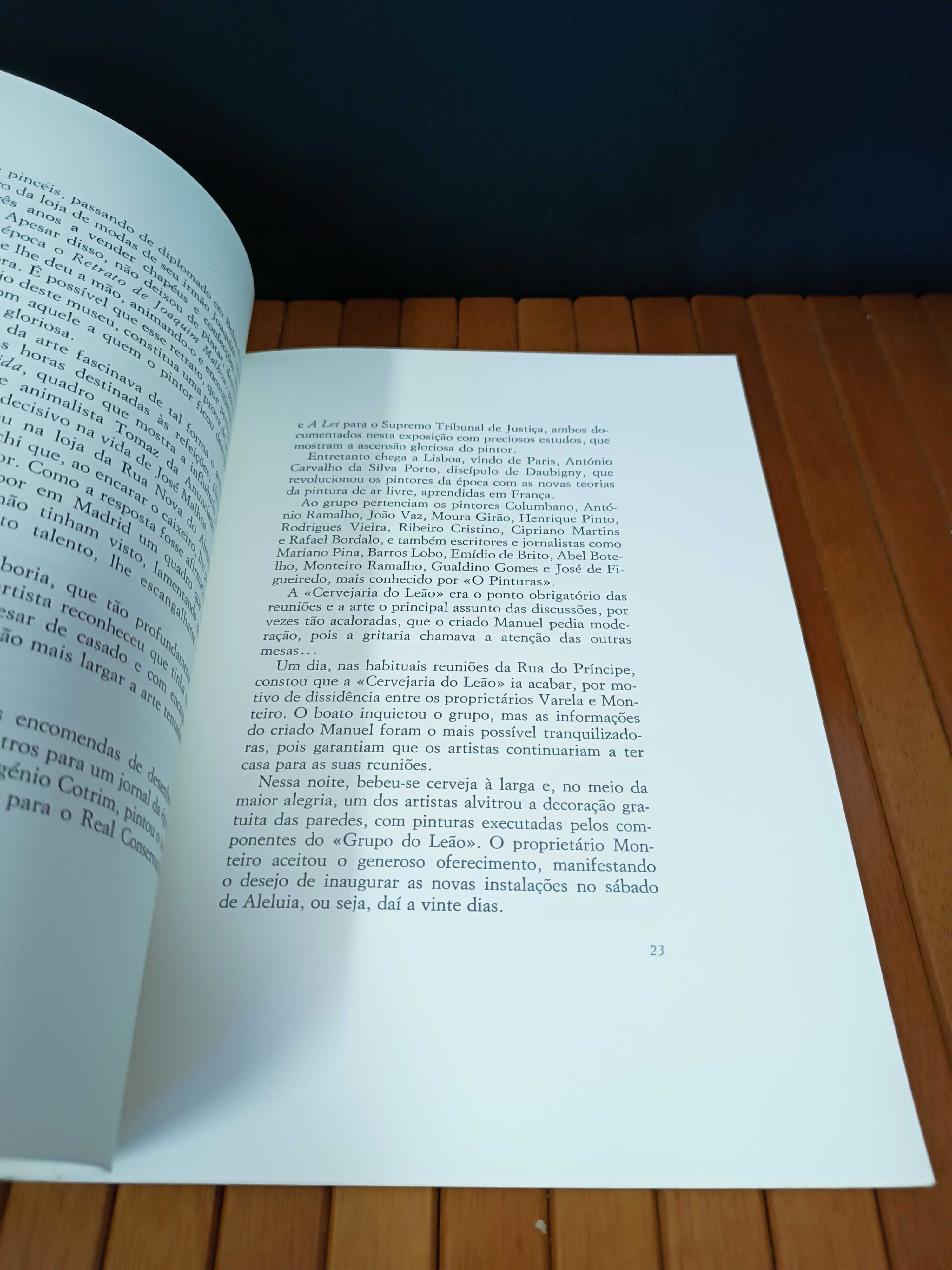 Livro Malhoa Intimo por Antonio Montês 1983