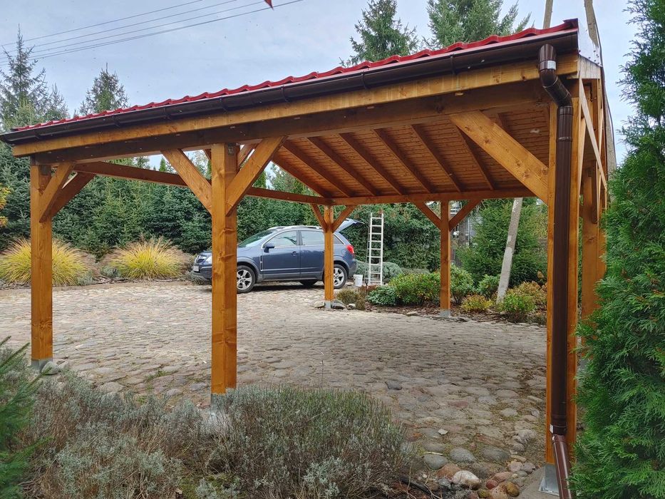 Nowoczesne dwustanowiskowe zadaszenie "CAR-PORT" od 17990zł !