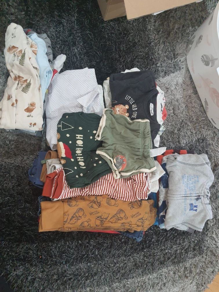 Paczka ubranek dla chłopczyka