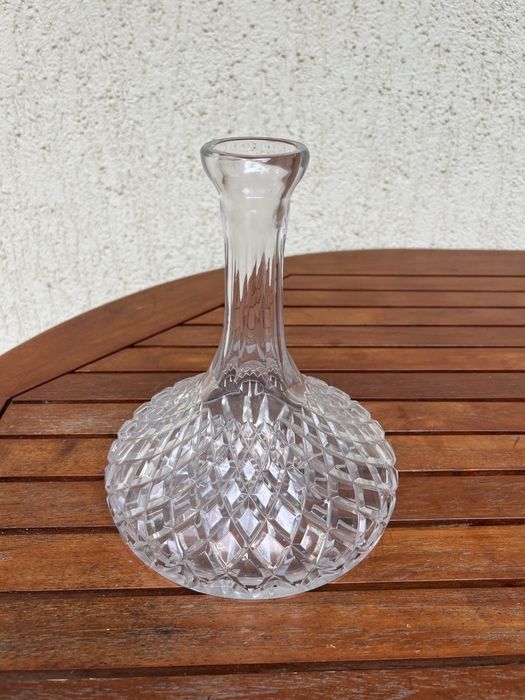 Kryształowa karafka do alkoholu - przepiękna