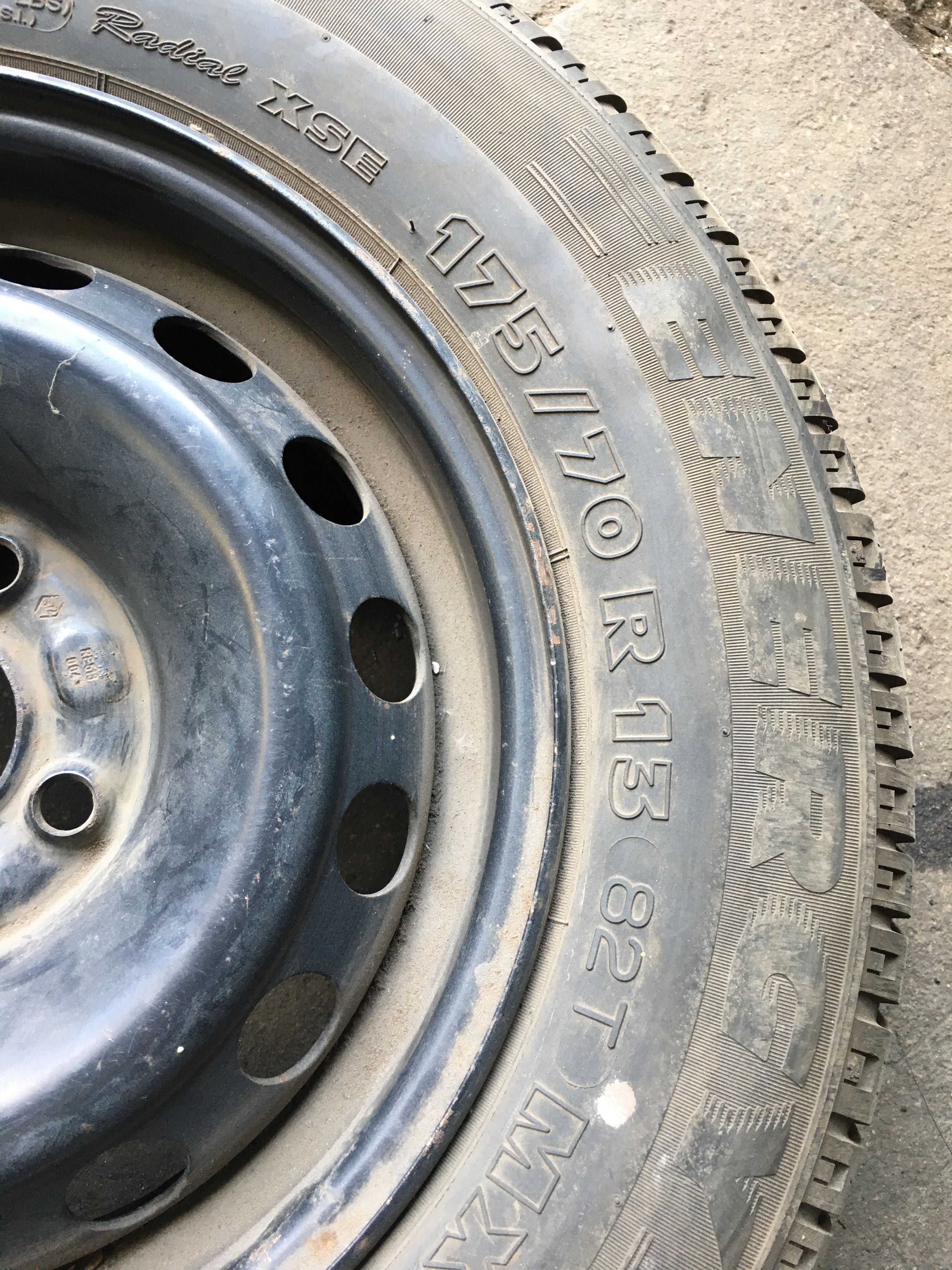 Koło zapasowe Michelin 175/70 R13