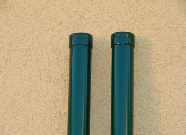 Słupki ogrodzeniowe ocynk+ ral 42,4mm h-230cm