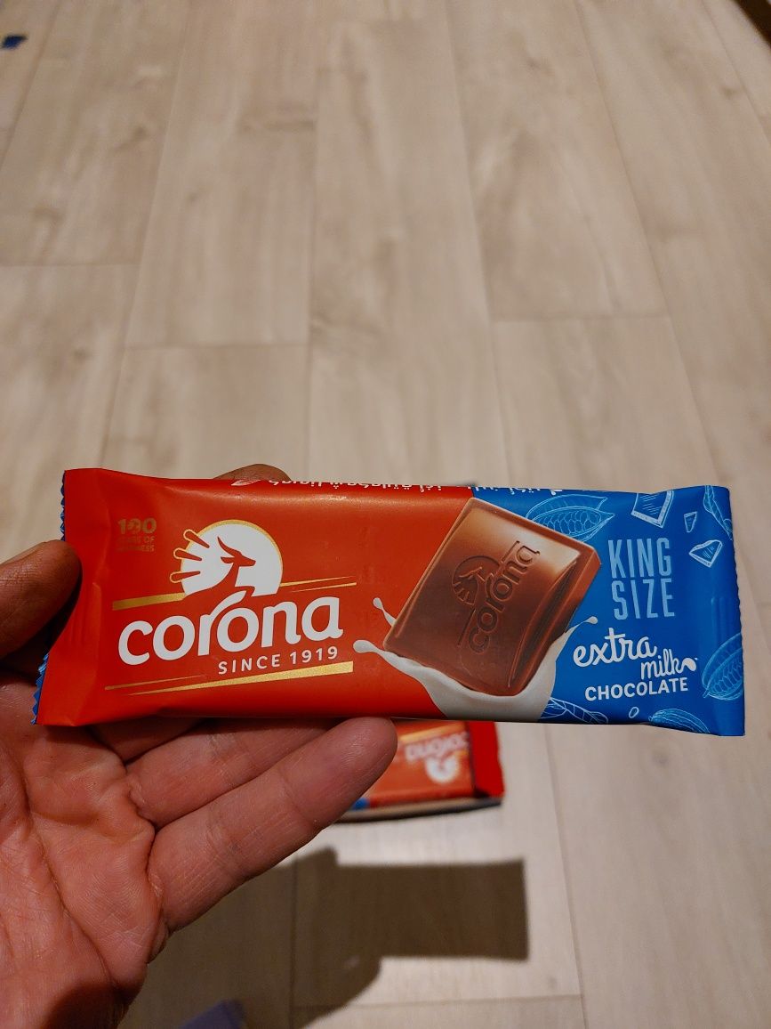 C-orona, extra Milk Chocolate, King size,smak Egiptu