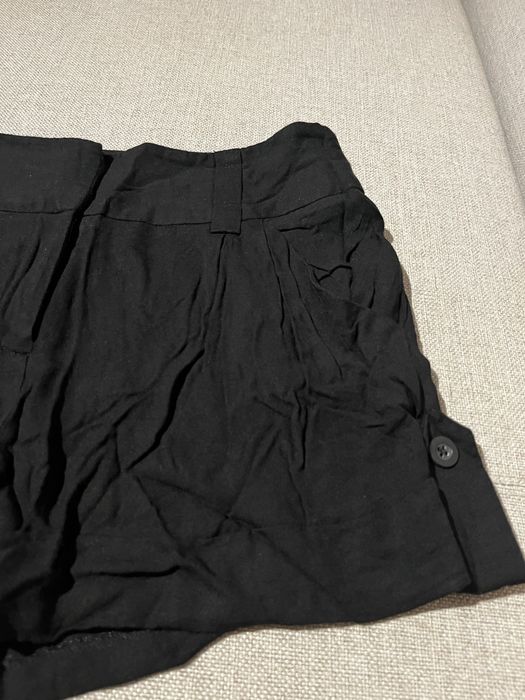 Szorty krótkie spodenki czarne New Look 12 L 40