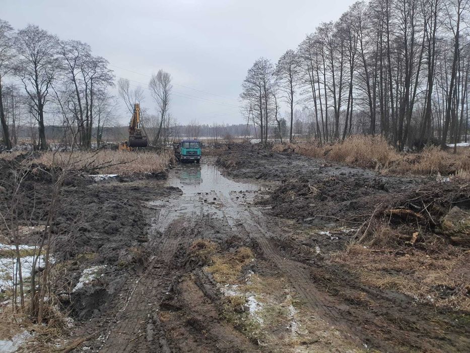 Staw, kopanie, czyszczenie