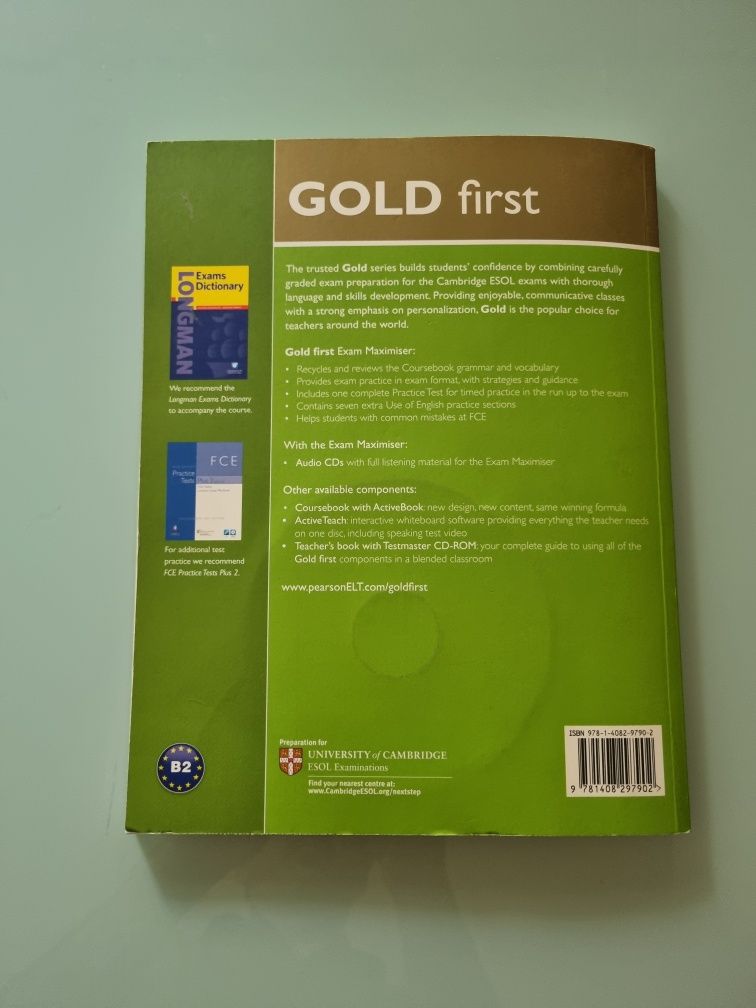 Gold First Certificate in English [Coursebook + Exam Maximiser]