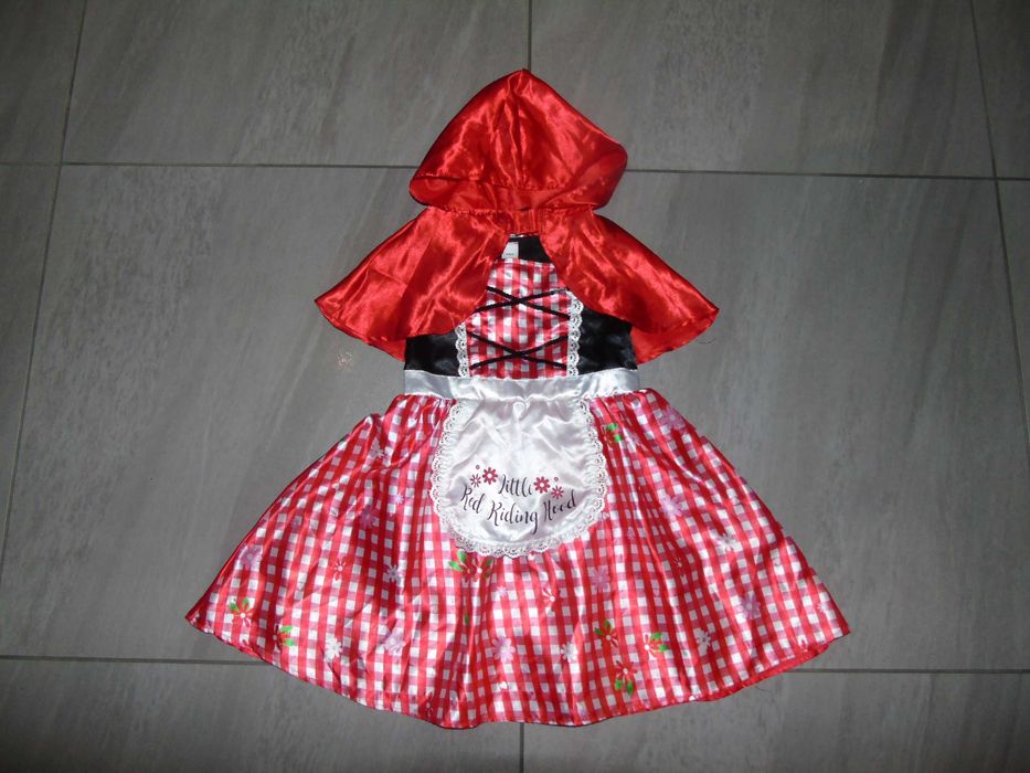 przebranie Czerwony Kapturek 4-5 lat