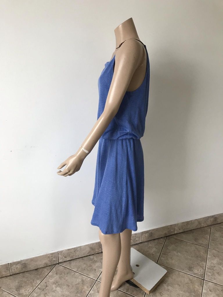 Massimo Dutti sukienka M 100% len