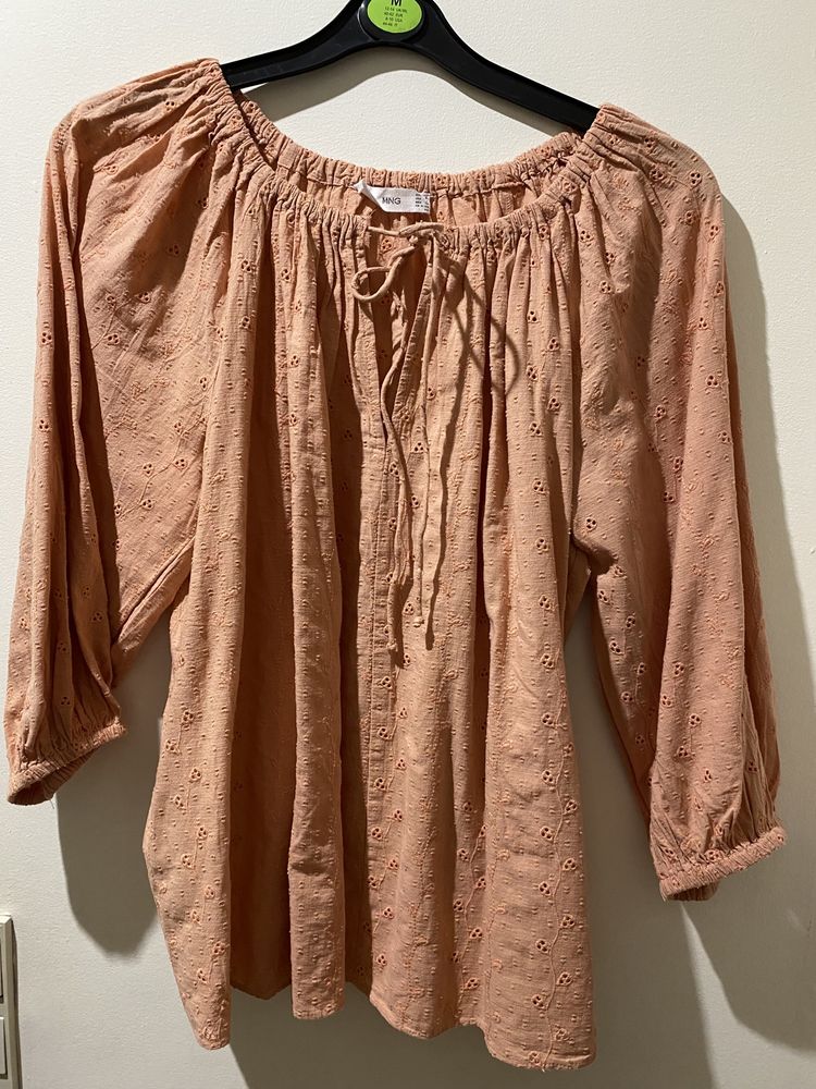 Blusa salmão da mango