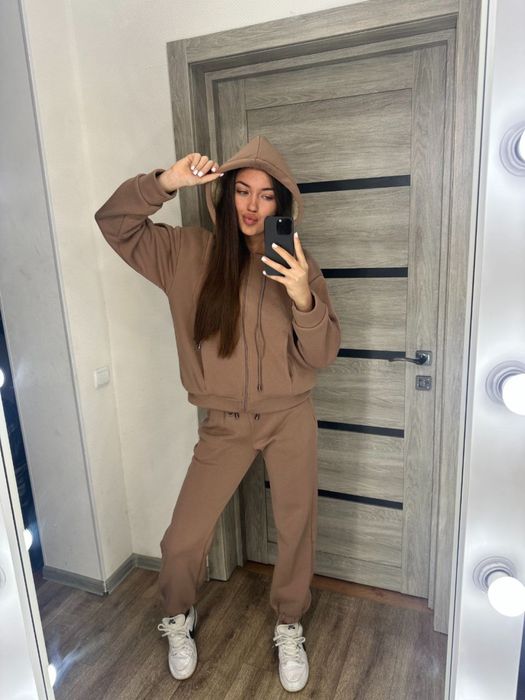 Женский теплый спорт костюм с мехом/Жіночий теплий костюм з хутром MJ