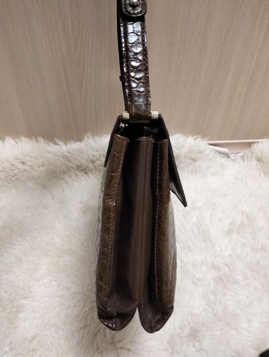 Сумка з натуральної шкіри крокодила Франція