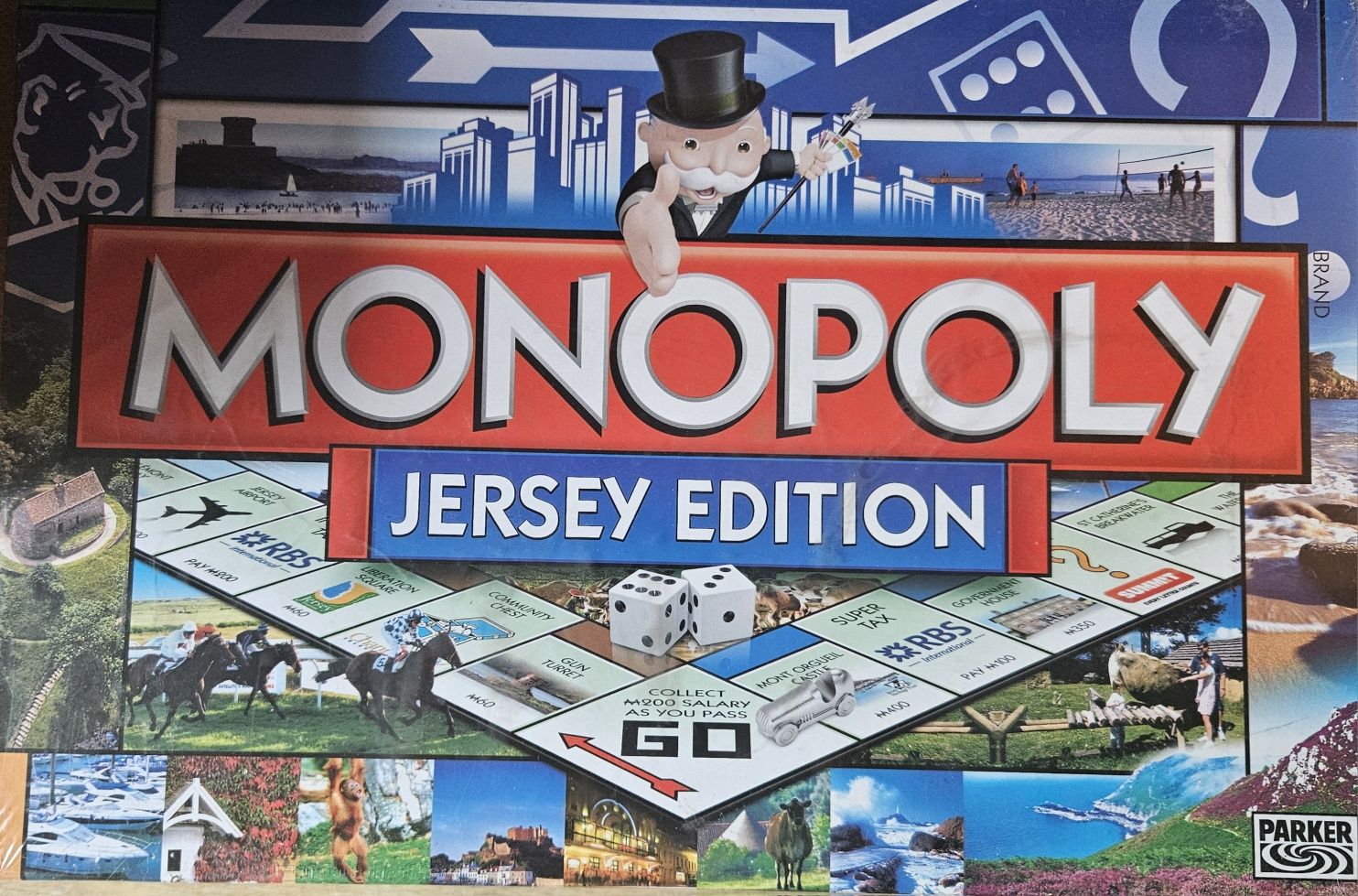 Nowa, Zafoliowana Gra Monopoly - Jersey Edition (Unikat!)