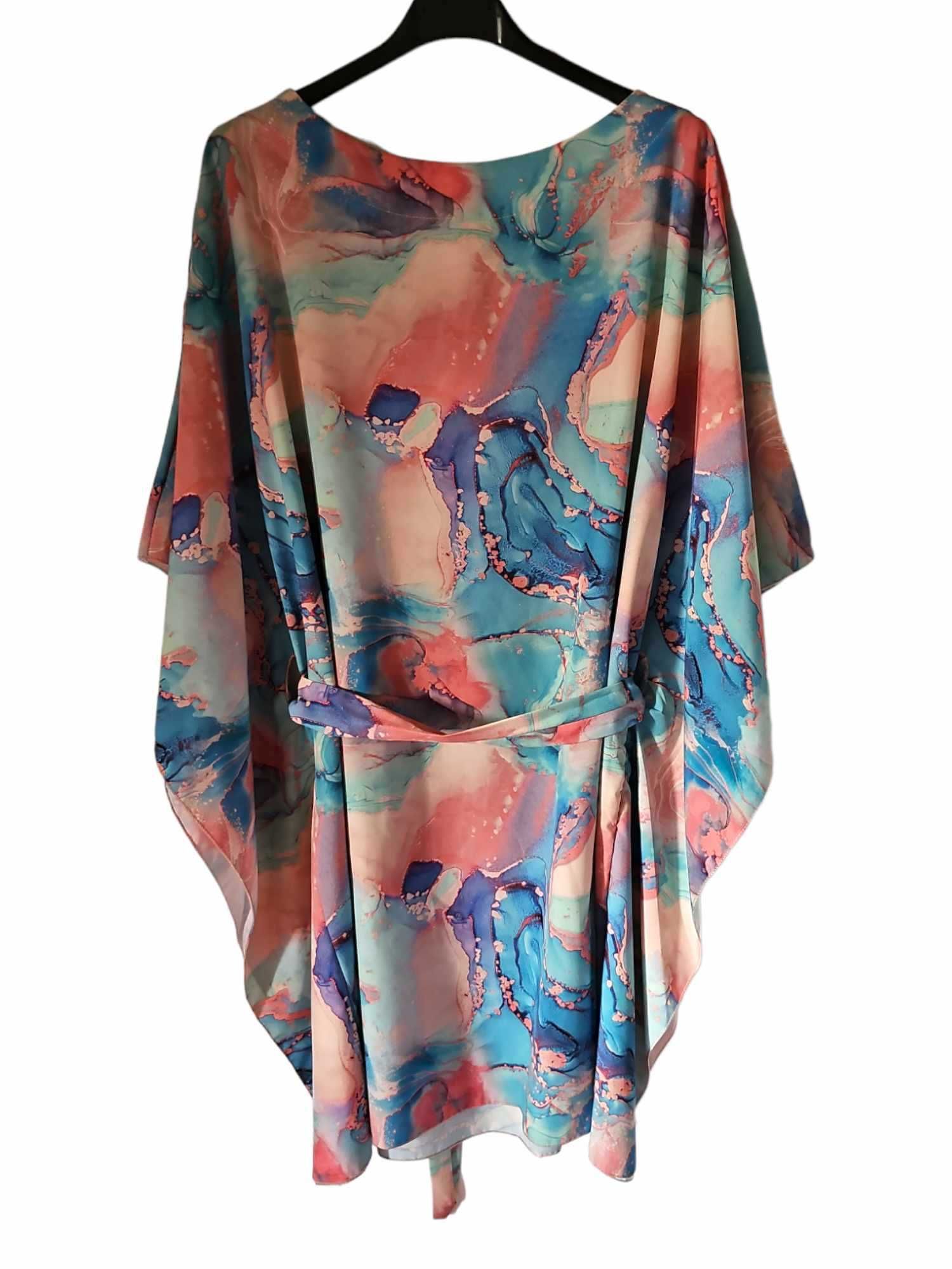 Marmurek - Sukienka  KIMONO Tunika WŁOSKA M-XXL UNI