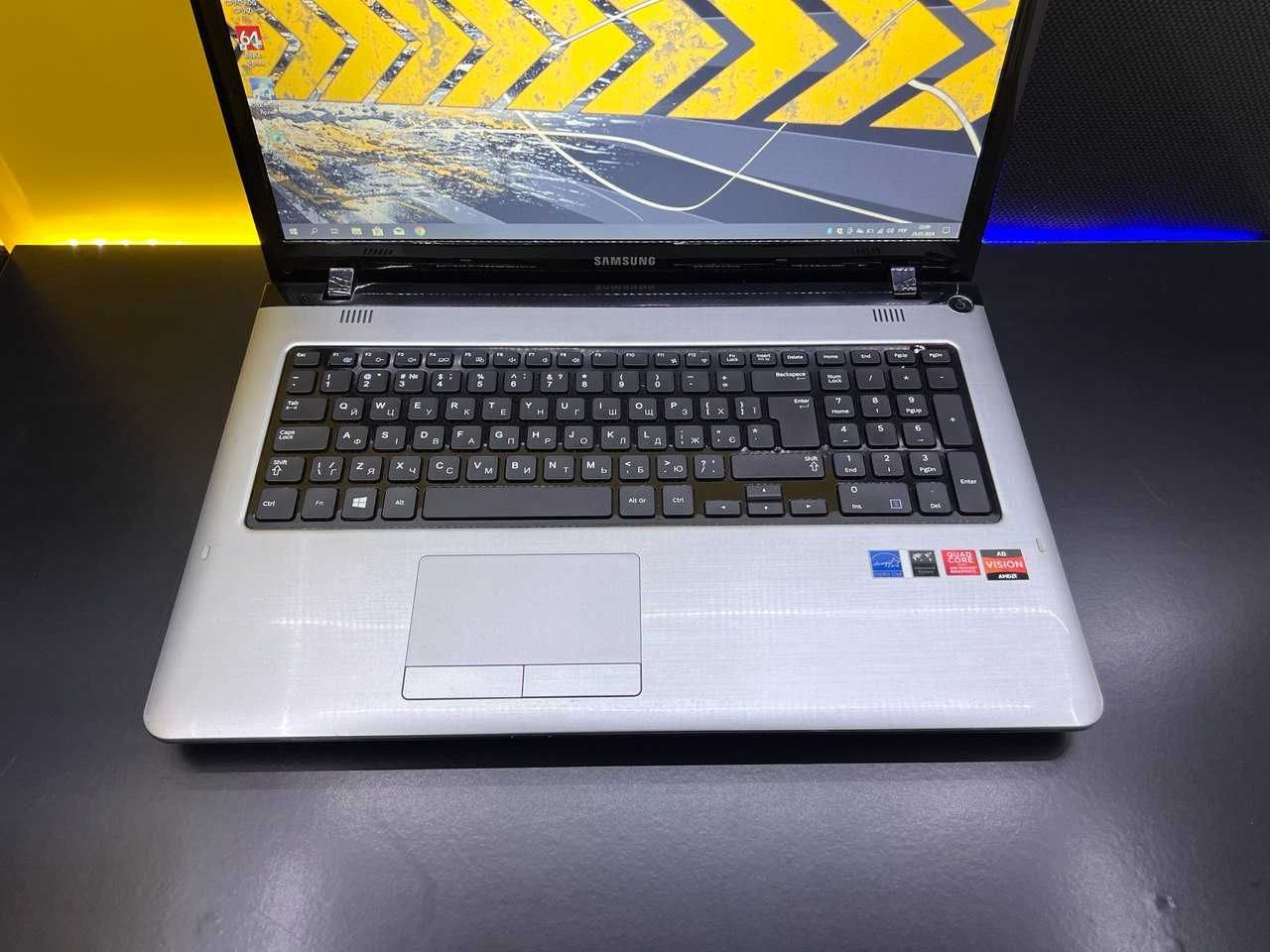 AMD A8-4500M•4GB•SSD120• Дві відеокарти• ноутбук 17" Samsung NP355E