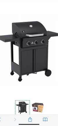 Landmann grill gazowy  rookie  3.0 cook czarny 13972