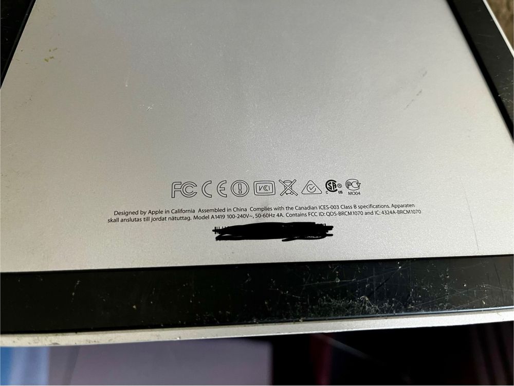 Apple iMac 14.2 A1419 27"