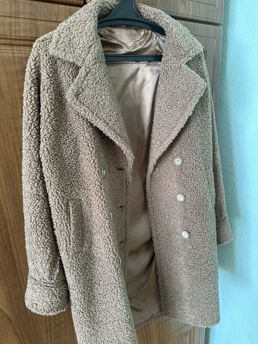 Пальто тедді демисезон, тепла зима осінь весна курточка