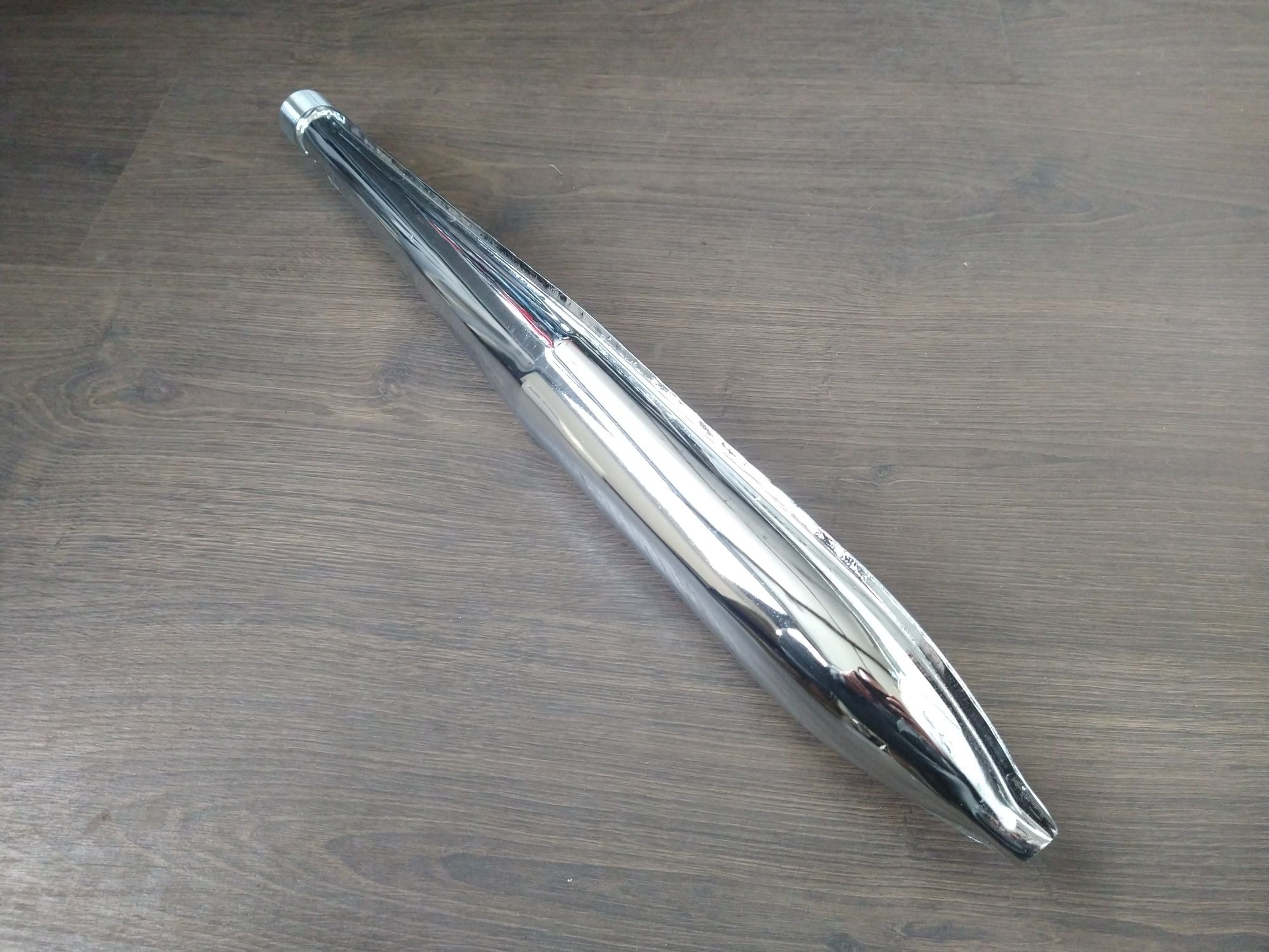 Nowy tłumik wydech komar Romet super chrom