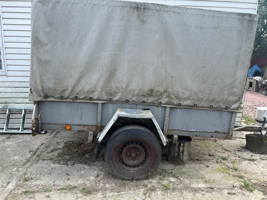 Продам одновісний причіп-фургон на підсиленні
