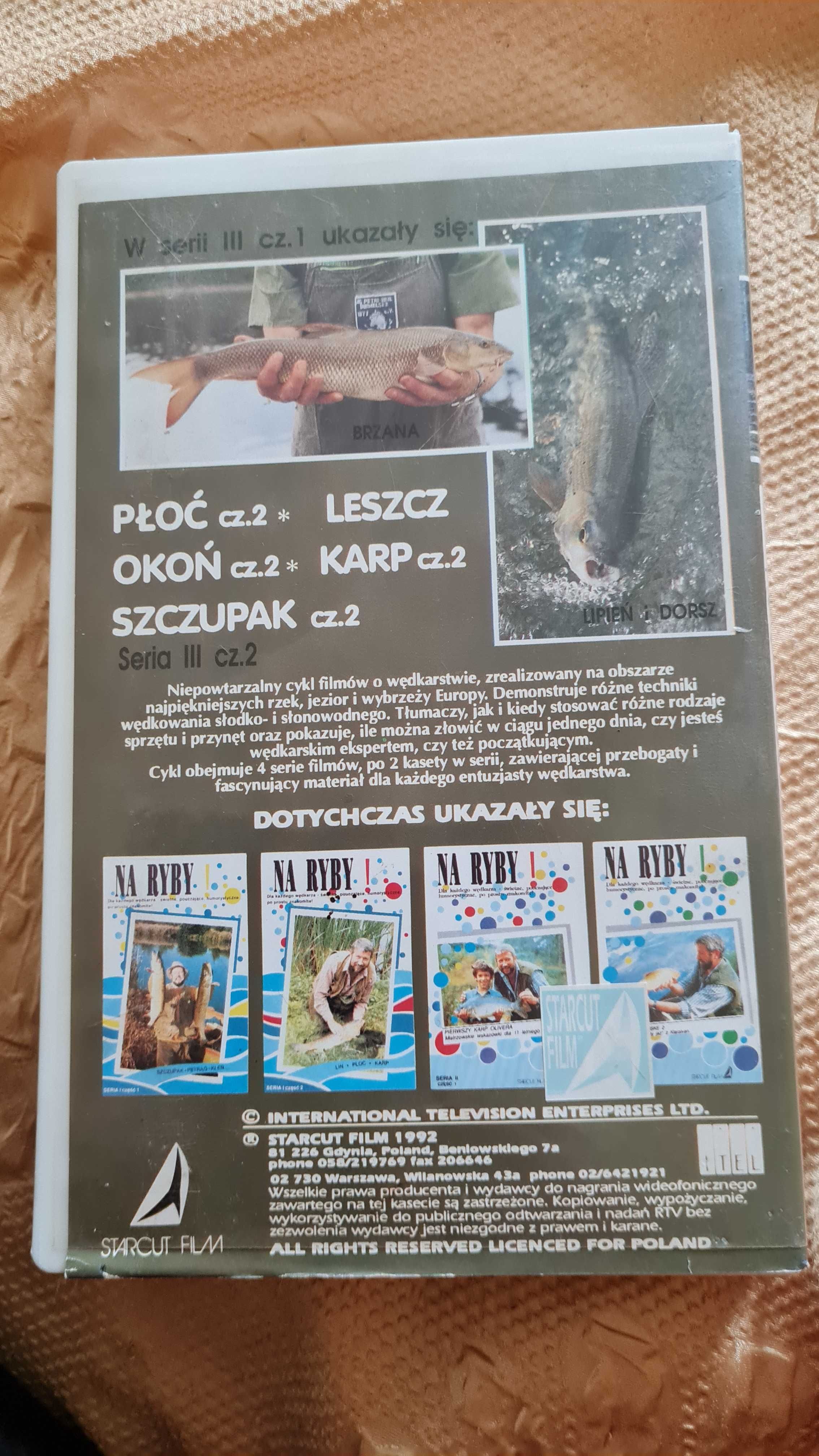 Kaseta VHS na ryby Go fishing seria III cz. 2