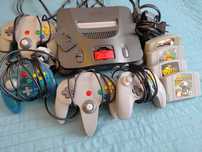 Konsola Nintendo 64 N64 + gry (tylko odbiór osobisty - Łódź)
