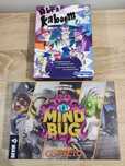 2 Jogos de cartas mind bug e kaboom novos