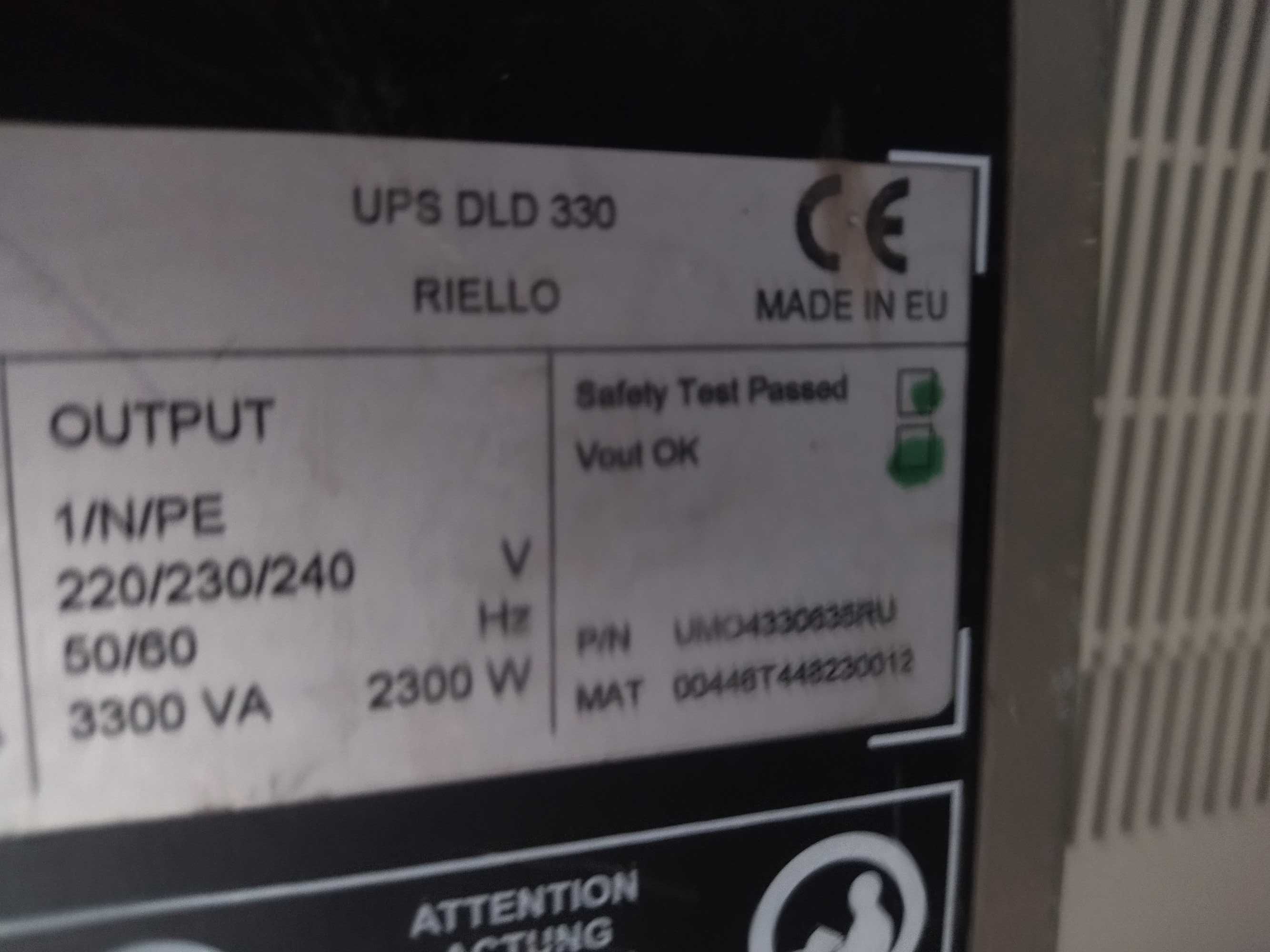 ups riello 3000W. ИБП