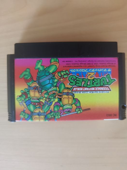 Sprzedam gra turtles 2 pegasus, famicom