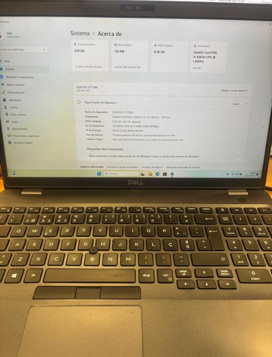 Portátil DELL Latitude