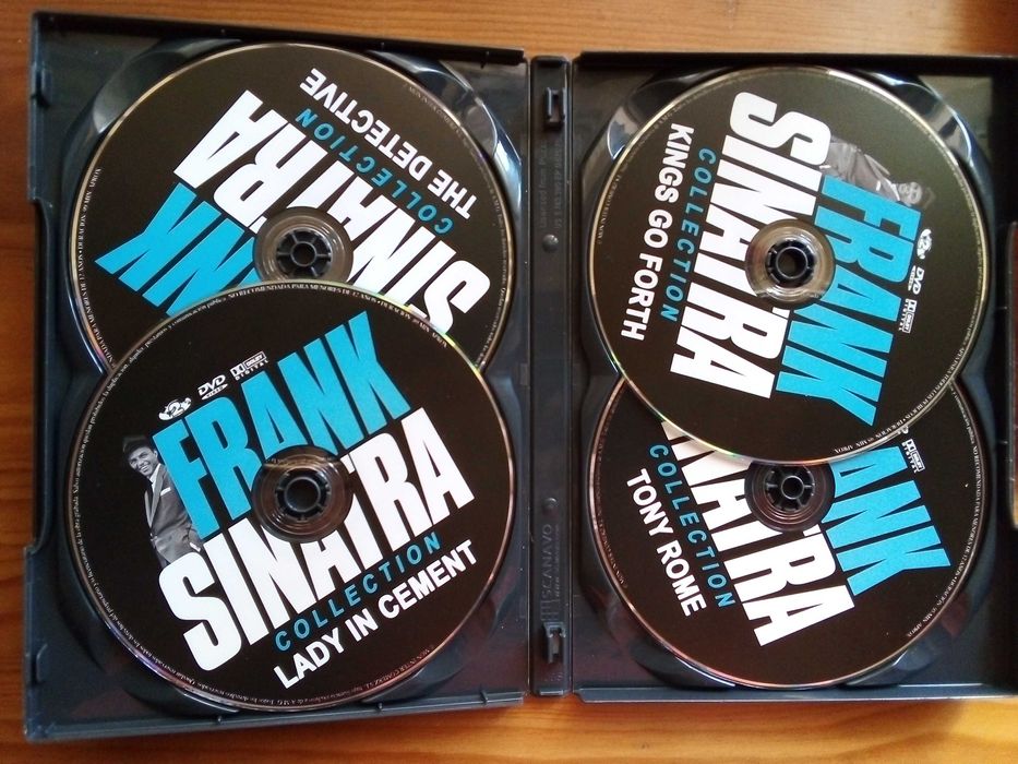 Frank Sinatra Collection (Policiais) 4 DVD 4 Filmes ver descrição
