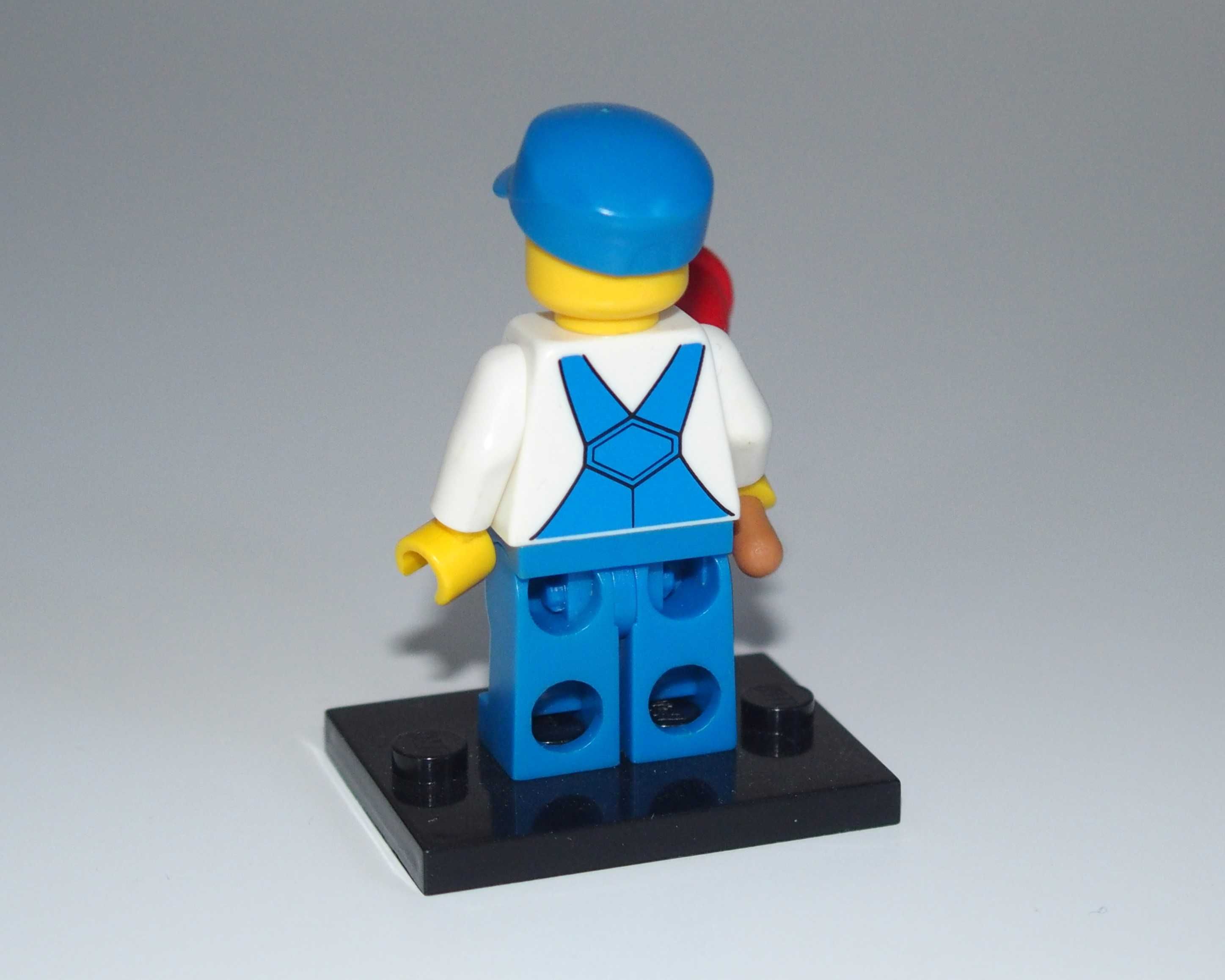 Minifigurka LEGO - Hydraulik / Plumber - figurka seria 9