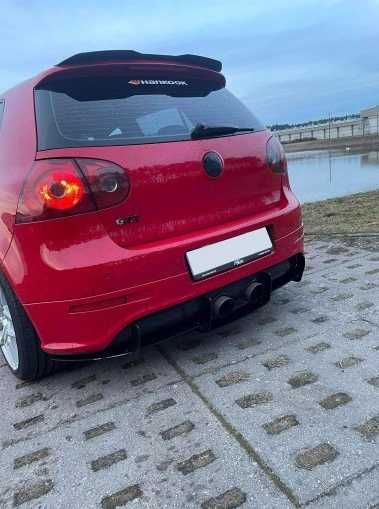 Dyfuzor Tylny VW Golf 5 V R32 Czarny Połysk Nakładka dyfuzora