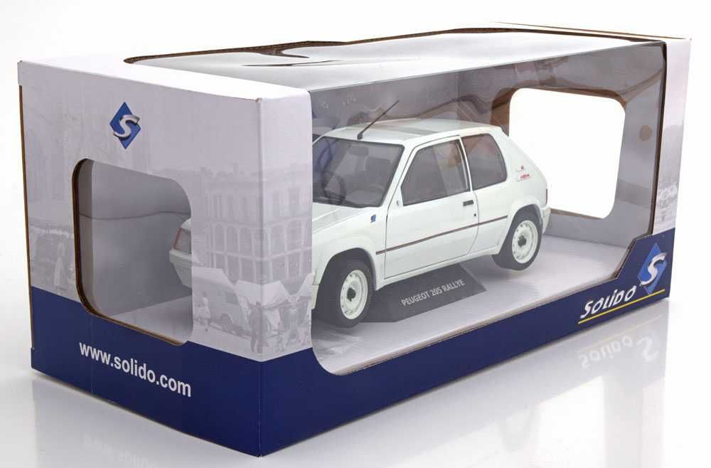 Miniatura Peugeot 205 Rallye 1988 (white) - Solido 1/18