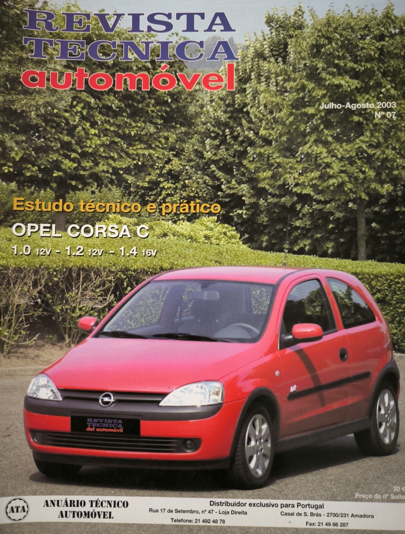 Livro Técnico Opel Corsa C