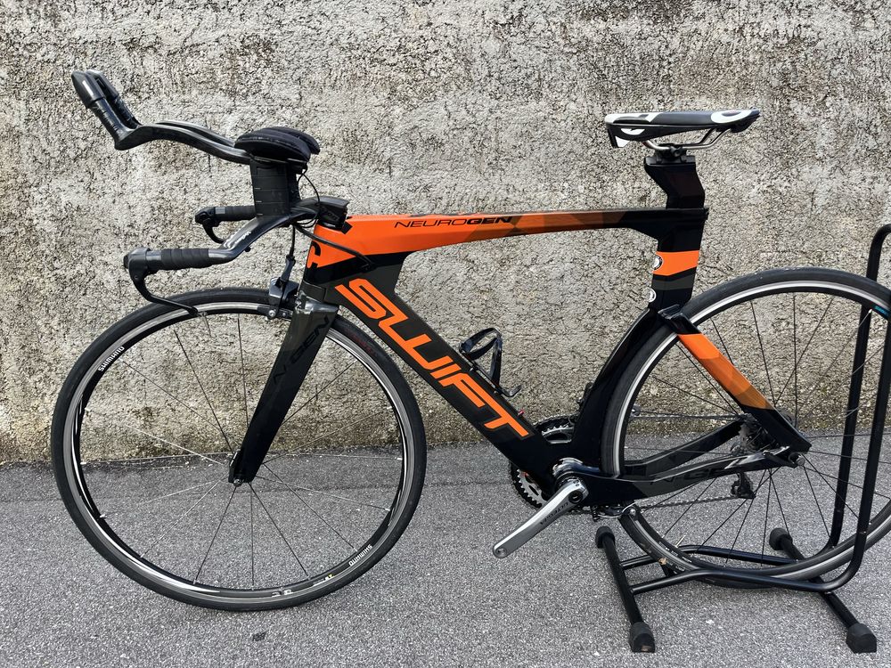Swift carbon neurogen mk2  bicicleta triatlo/contra relogio