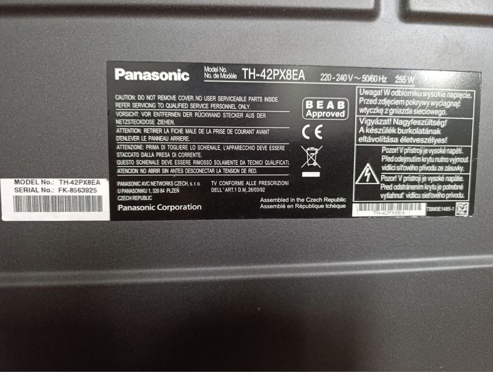 Телевізор Panasonic 43 дюймів робочий