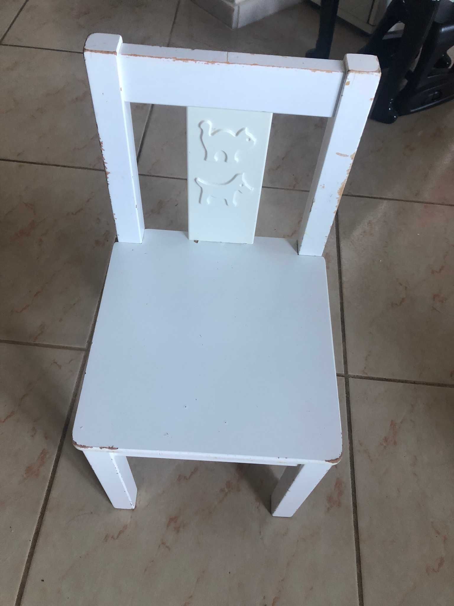 cadeira criança IKEA Kritter - branca
