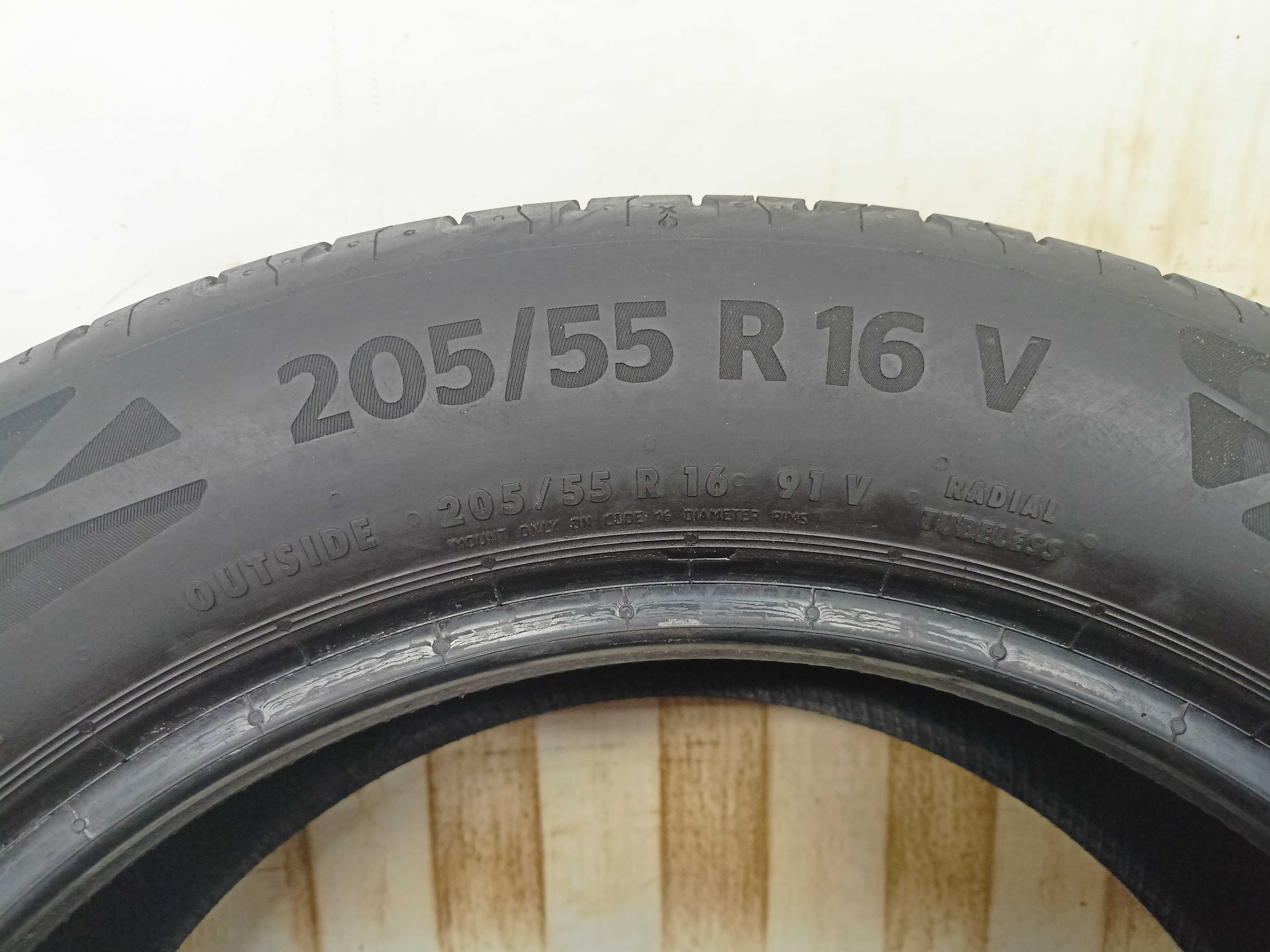 Continental Eco Contact 6 205/55/16 2021r 91V 2x6,5 2x6mm (215)