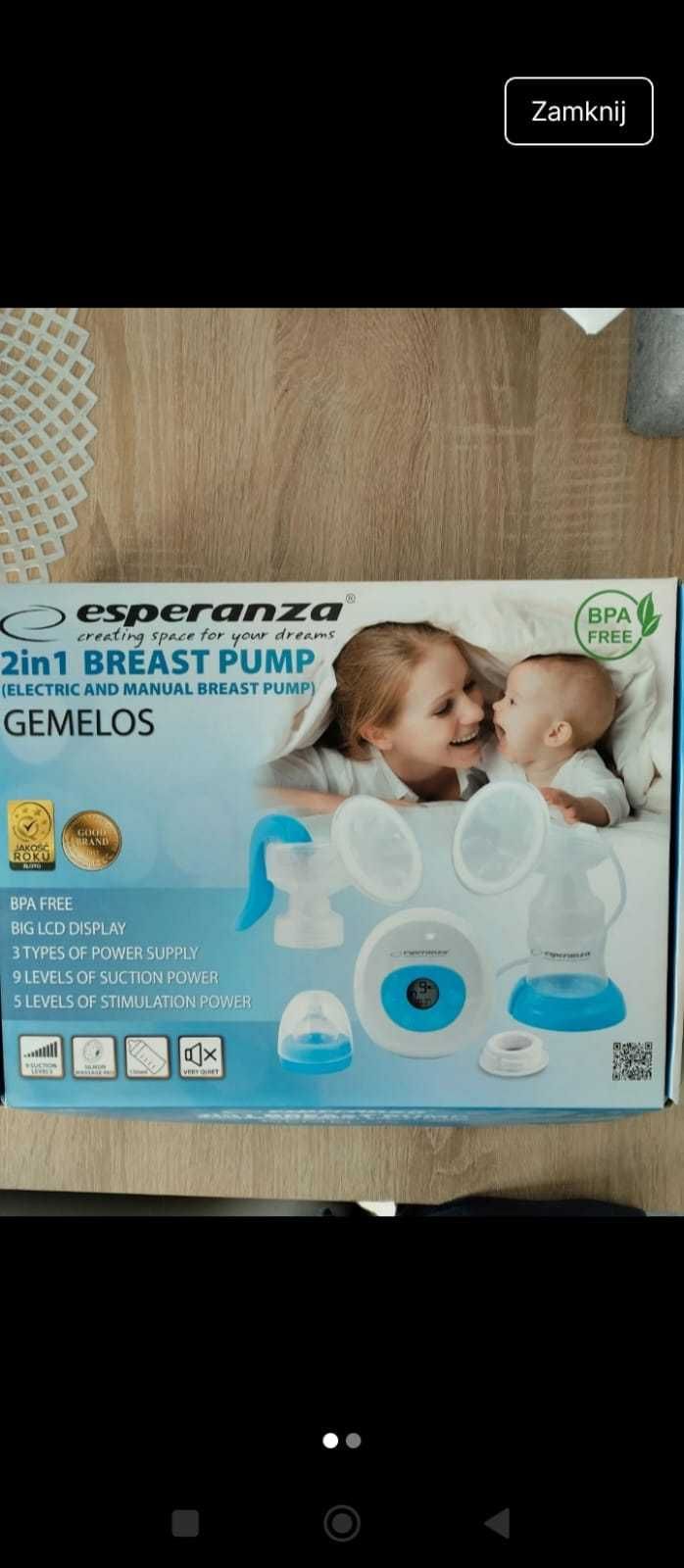 Laktator prawie nie używany