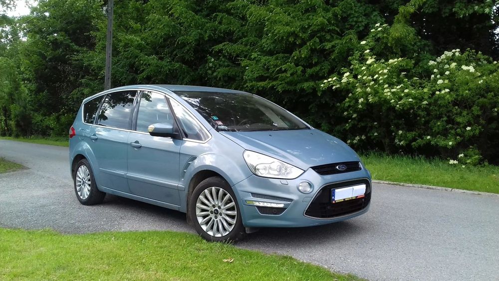 Ford S-Max Salon PL, bezwypadkowy,fabr. bez DPF (Euro5), Titanium S,Covers+,II wł
