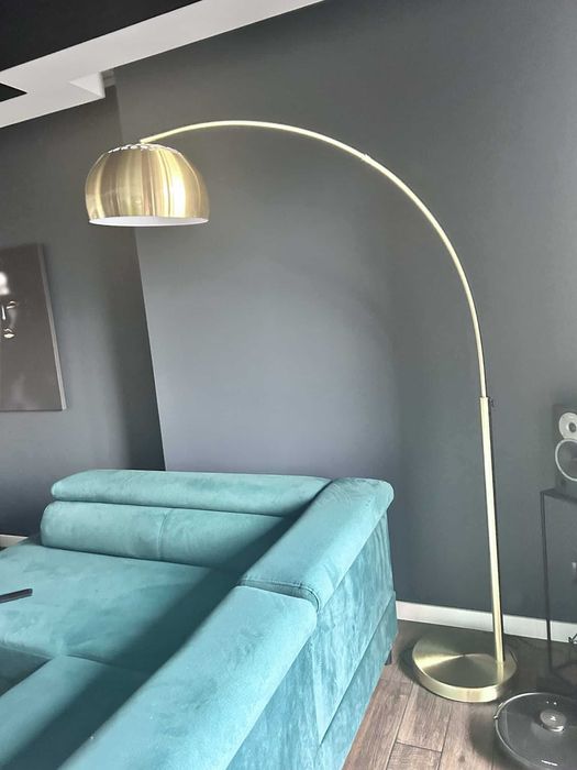 Lampa podłogowa Bow złota