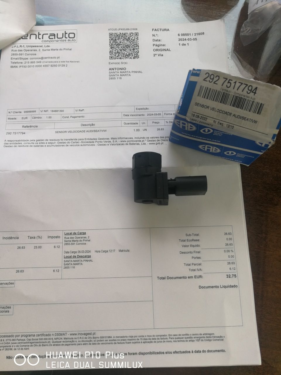 Vendo sensor de velocidade novo seat toledo ,skoda ,audi