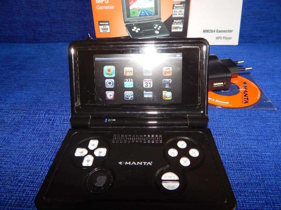 Manta MM264 Player, AVI, Game, 4GB, MP3, 5Mpix, 3.6"