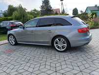 Audi A4 3XSLine.2,0TDI 15OKM,Ful Opcja Navi, Alu, Serwisowany 1Właścicil 3kluc