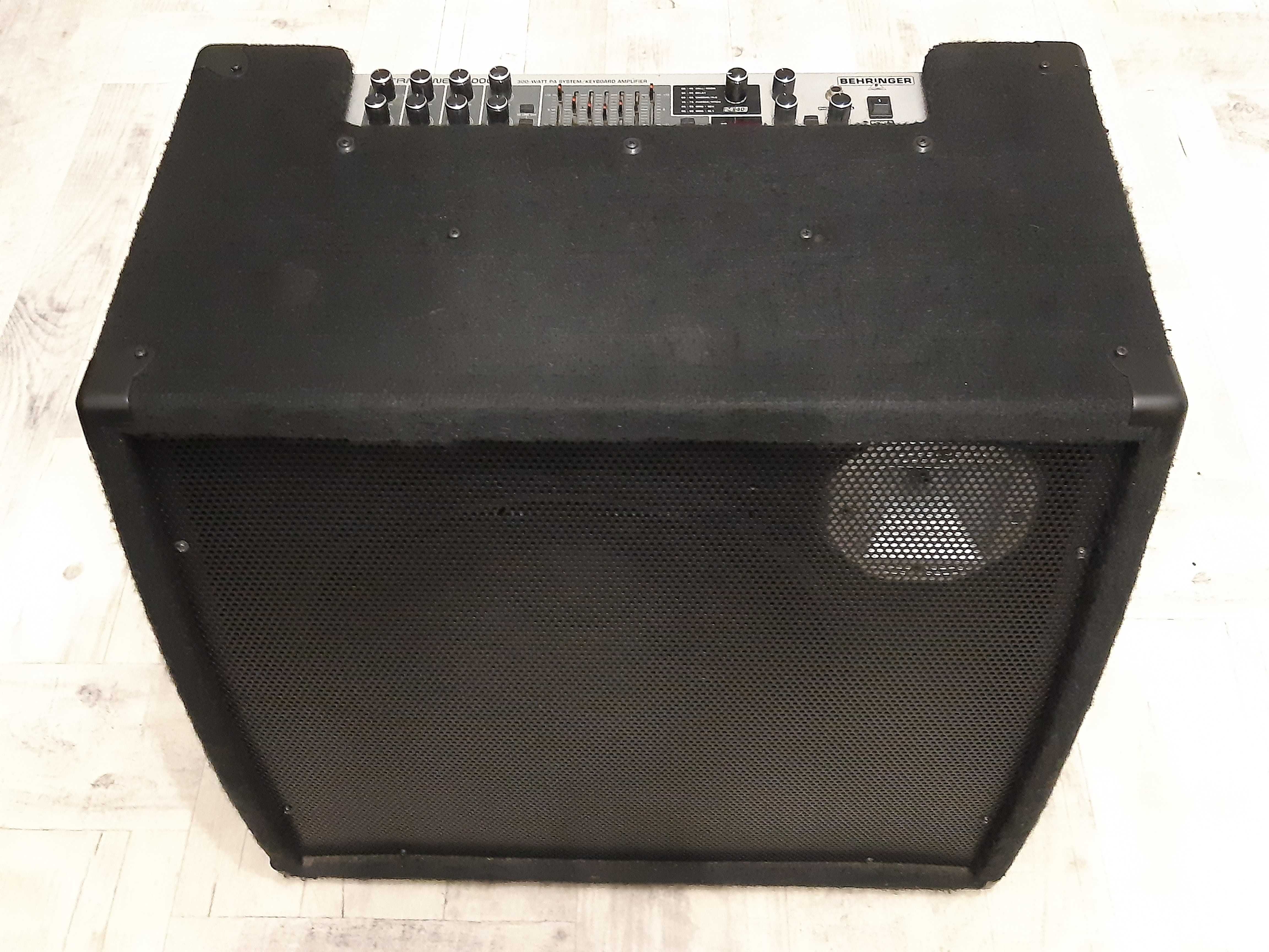 Wzmacniacz Behringer 15"-300W- 4w1 -Bass-Gitara-mikrofon- lub zamiana