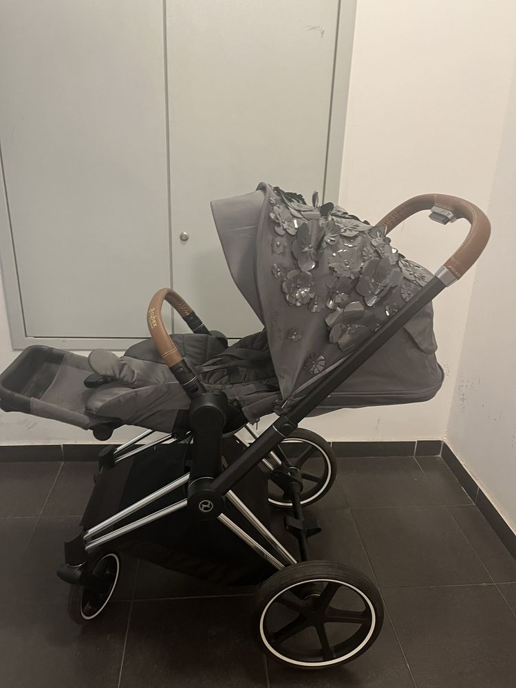 Cybex Priam Simply Flowers Grey gwarancja