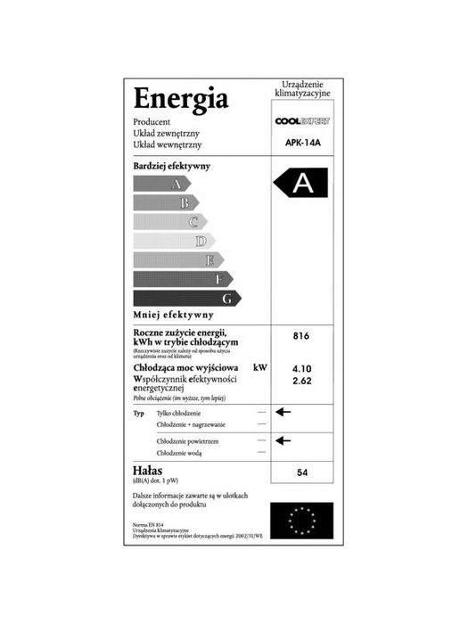 Klimatyzator przenośny profesjonalny COOLEXPERT APK-14A