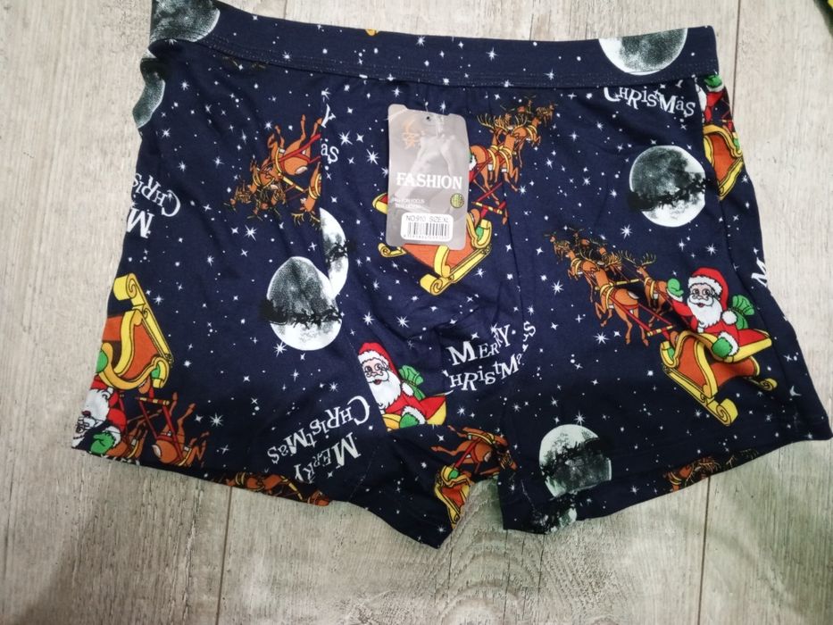 Sprzedam NOWE męskie świąteczne bokserki xl